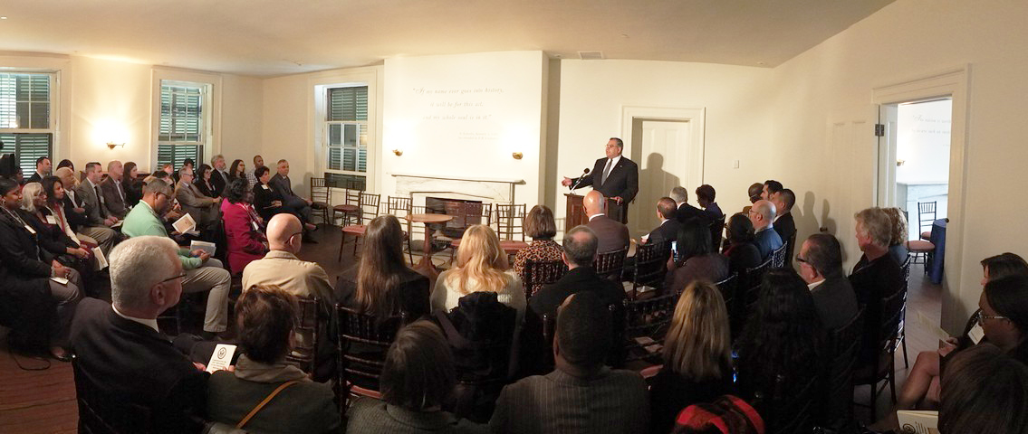 Chairman with the Audience