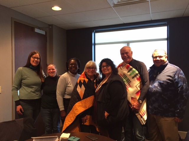 Photo of Commissioners and staff